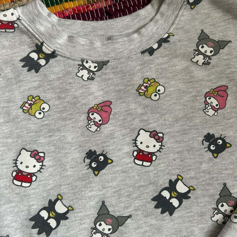 Sanrio x Hybrid Hello Kitty & Friends Graphic Pullover & Shorts Set L/XL - Picture 3 of 7